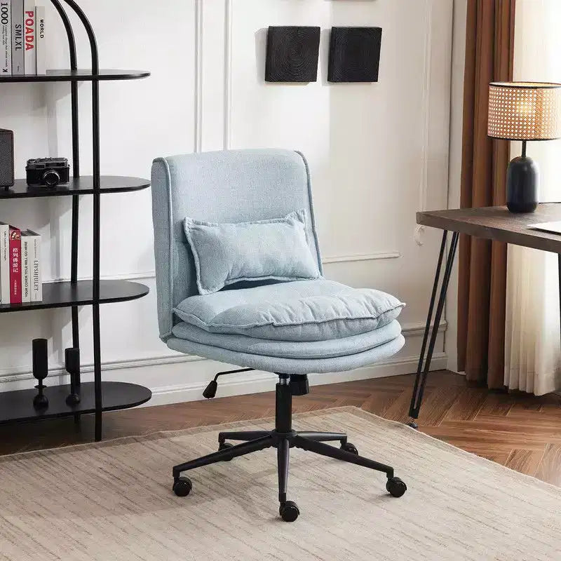 Karl Home | Sedia da ufficio operativa senza braccioli imbottita