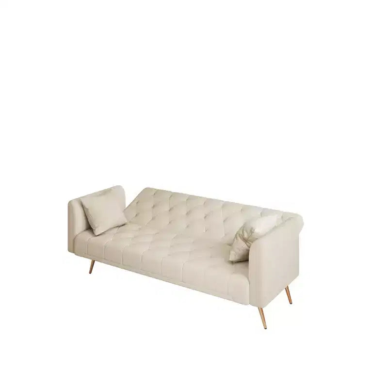 Divano a due posti convertibile 71, divano letto in velluto per soggiorno, camera da letto, ufficio - ModernLuxe
