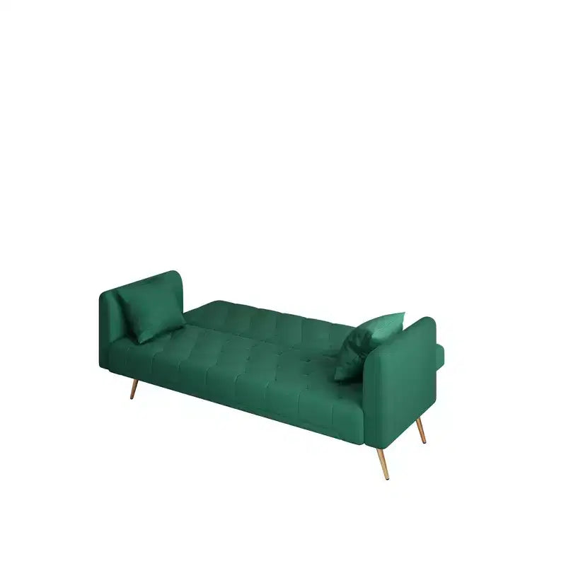 Divano a due posti convertibile 71, divano letto in velluto per soggiorno, camera da letto, ufficio - ModernLuxe
