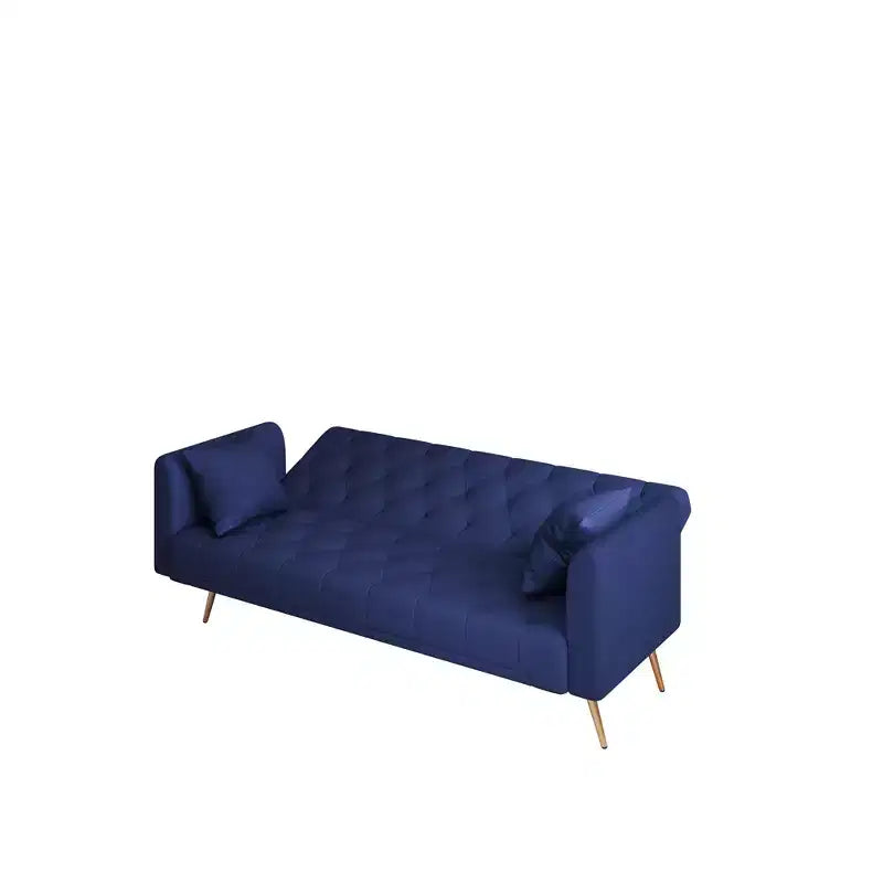 Divano a due posti convertibile 71, divano letto in velluto per soggiorno, camera da letto, ufficio - ModernLuxe