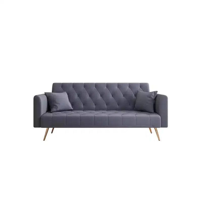 Divano a due posti convertibile 71, divano letto in velluto per soggiorno, camera da letto, ufficio - ModernLuxe