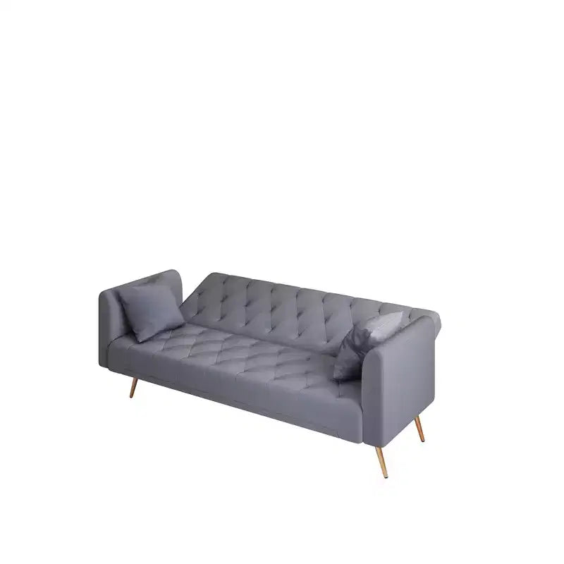 Divano a due posti convertibile 71, divano letto in velluto per soggiorno, camera da letto, ufficio - ModernLuxe
