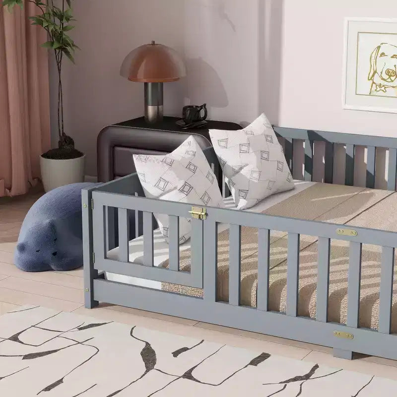 MAYEERTY Letto Matrimoniale Imbottito in Lino con Supporto Lombare e Design Silenzioso