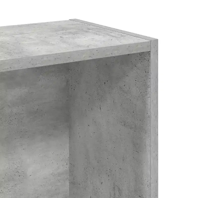 vidaXL Libreria Grigio Cemento in Legno Ingegnerizzato, Libreria Compatta