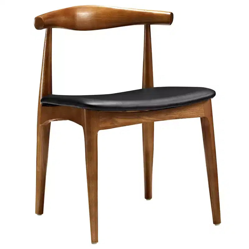 Sedia da pranzo Black Mid-Century, Posti: 1