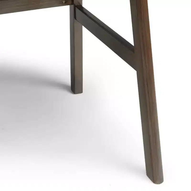 Scrivania marrone invecchiato naturale, 3 cassetti, 1 posto (60" L)