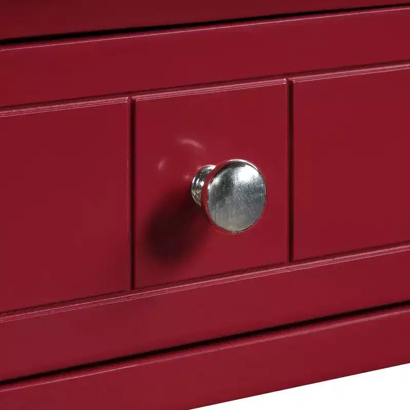 Tavolino d'appoggio multi-colore con cassetto e ripiano, montaggio da 1 persona