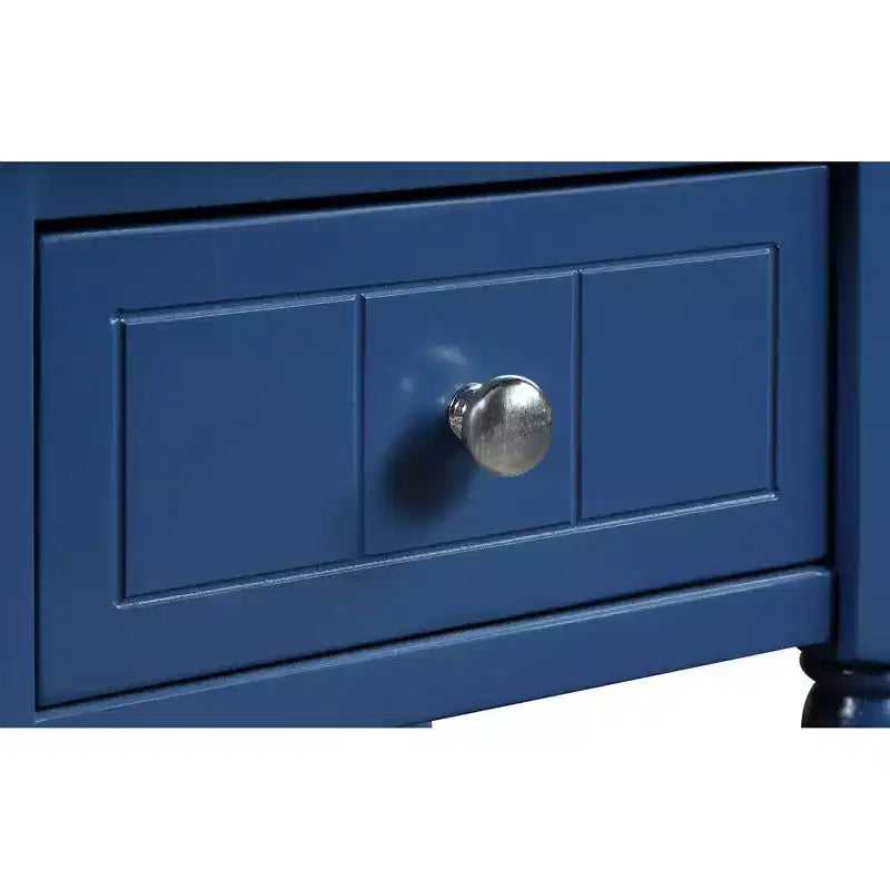 Tavolino d'appoggio multi-colore con cassetto e ripiano, montaggio da 1 persona