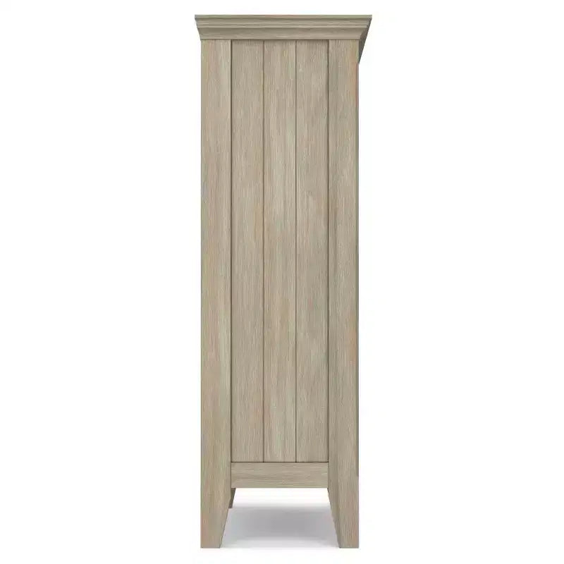 Mobile Ingresso in Legno Massello – 2 Ante e 2 Cassetti, Multicolore