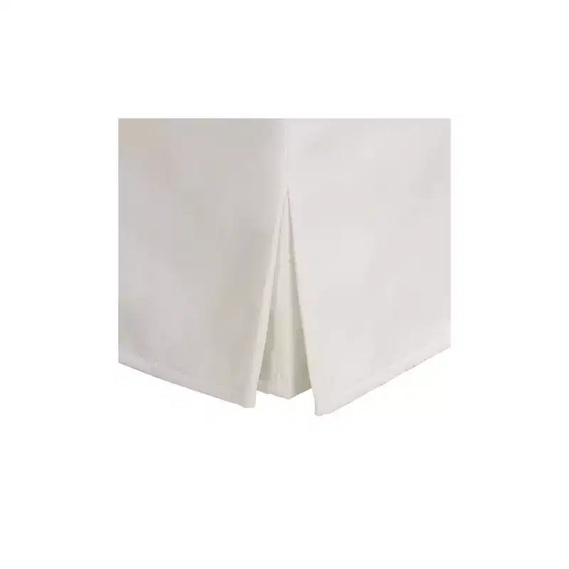 Sedia da pranzo con rotelle Pearl White Camelback, singola