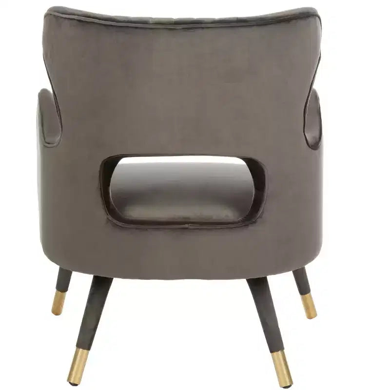 Poltroncina a pozzetto, Verde Foresta / Grigio Scisto / Blu Ardesia con Gambe Dorate, Posti a sedere 1