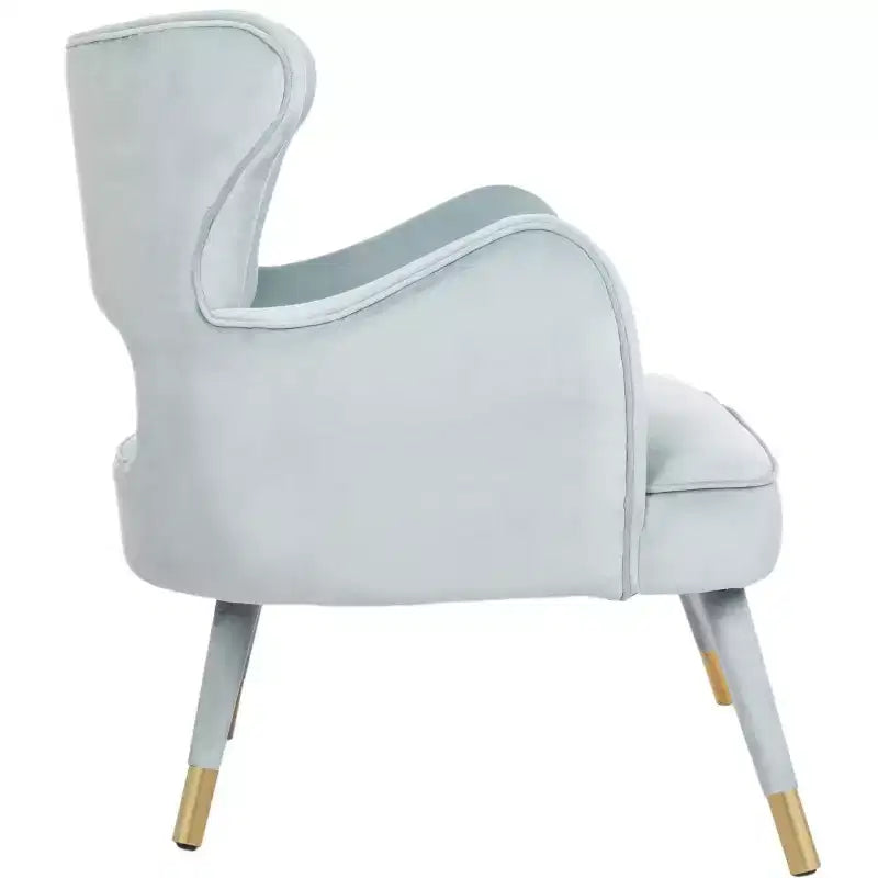 Poltroncina a pozzetto, Verde Foresta / Grigio Scisto / Blu Ardesia con Gambe Dorate, Posti a sedere 1