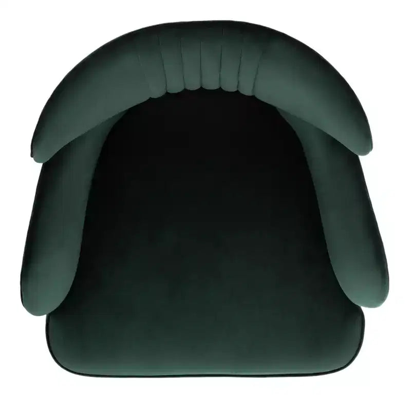 Poltroncina a pozzetto, Verde Foresta / Grigio Scisto / Blu Ardesia con Gambe Dorate, Posti a sedere 1