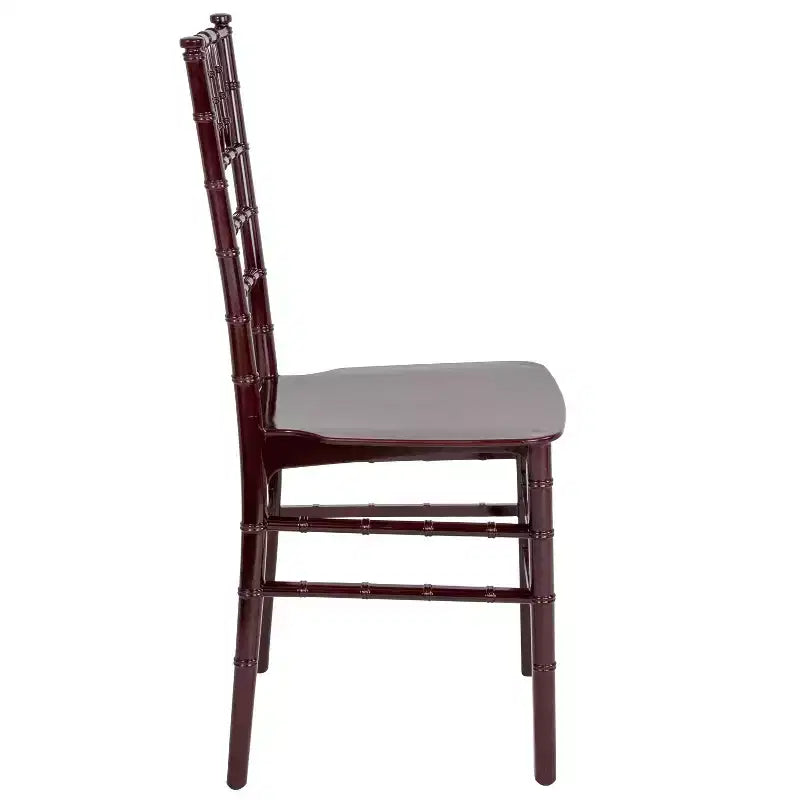 Sedia Chiavari impilabile in resina multicolore, Posti 1