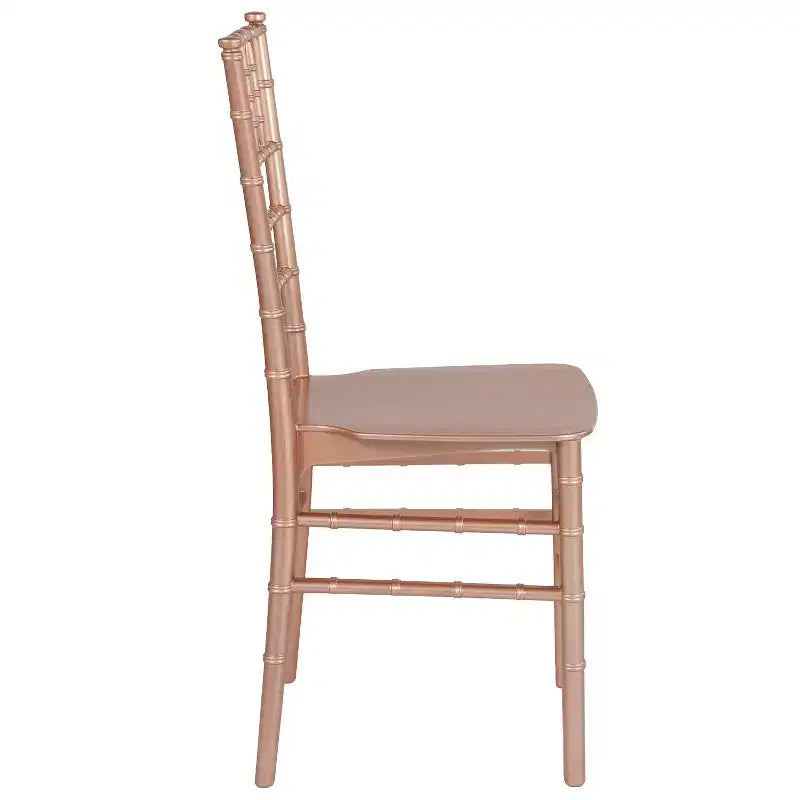 Sedia Chiavari impilabile in resina multicolore, Posti 1