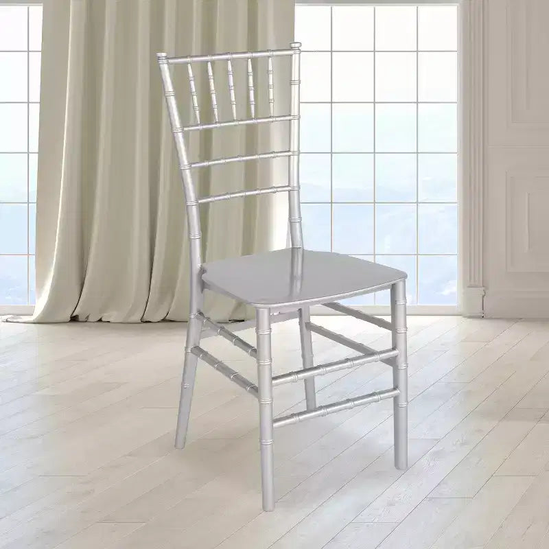 Sedia Chiavari impilabile in resina multicolore, Posti 1