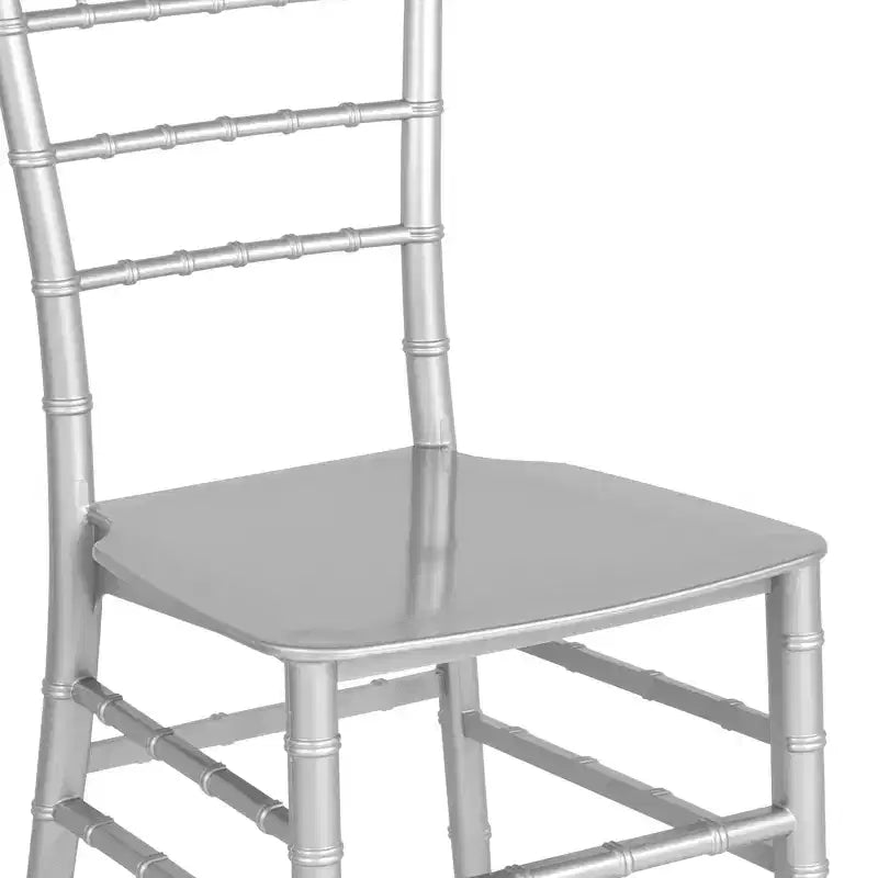 Sedia Chiavari impilabile in resina multicolore, Posti 1