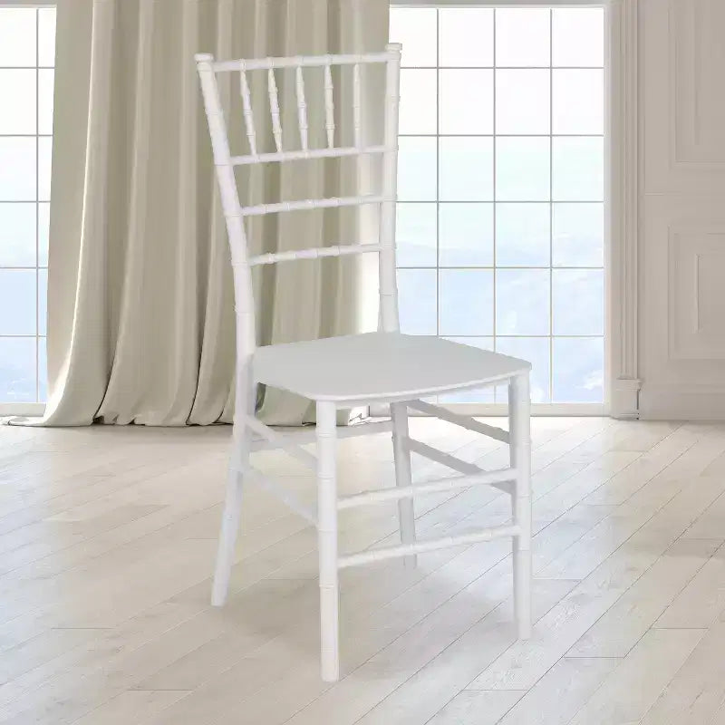 Sedia Chiavari impilabile in resina multicolore, Posti 1