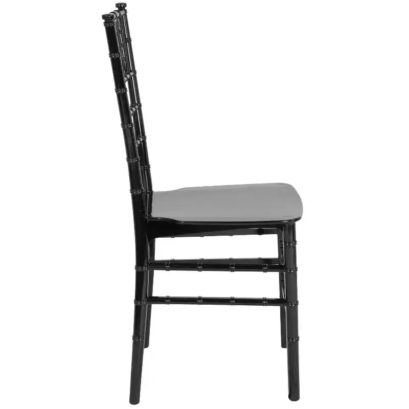 Sedia Chiavari impilabile in resina multicolore, Posti 1