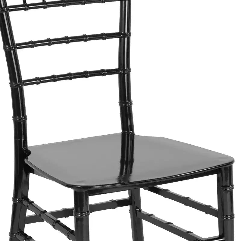 Sedia Chiavari impilabile in resina multicolore, Posti 1