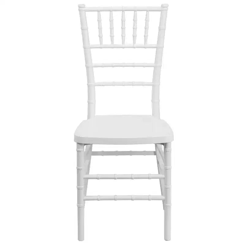 Sedia Chiavari impilabile in resina – Nera / Champagne / Oro / Mogano / Peltro / Argento / Bianca, Posti a sedere 1